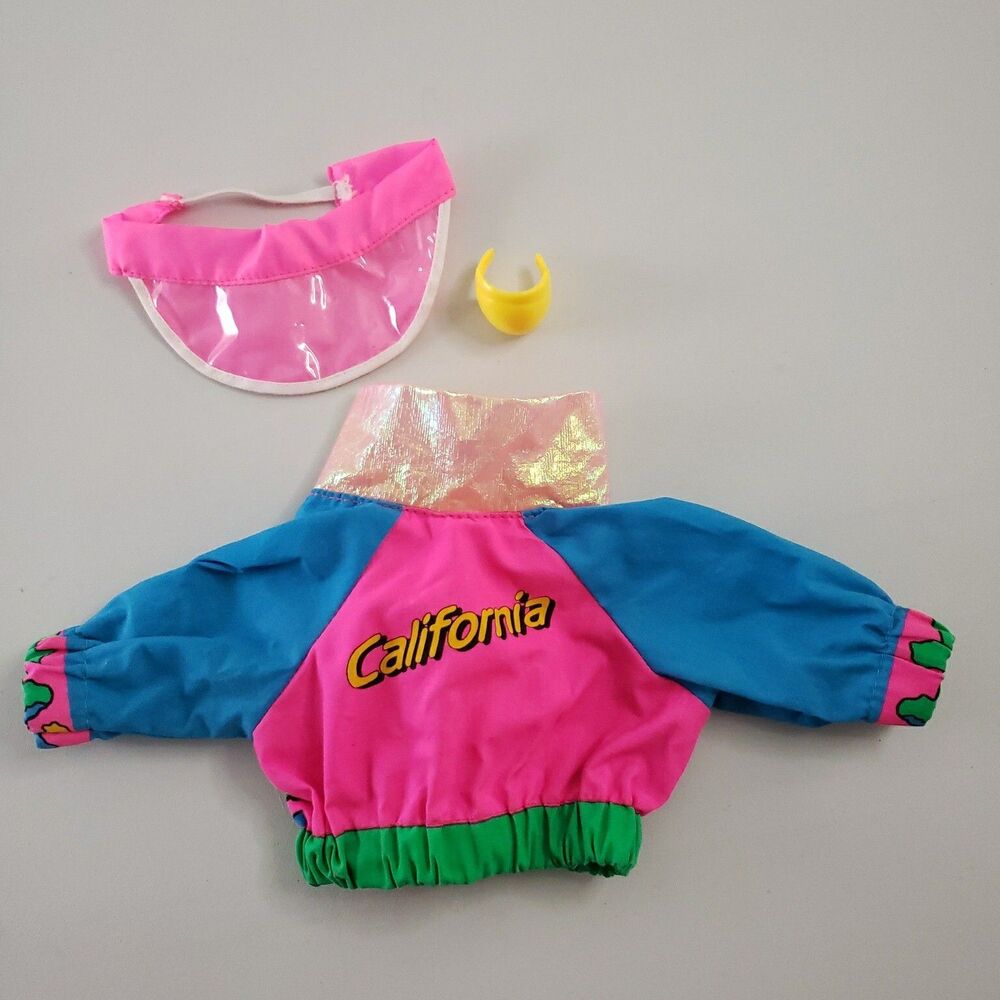 Vtg Tyco California Roller Baby Skate Doll Jacket Replacement Only California